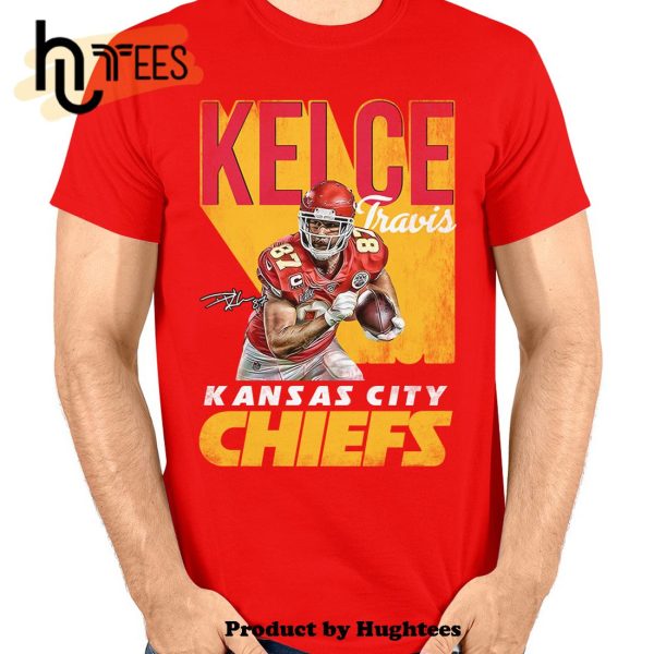 Travis Kelce Kansas City Chiefs Signatures Classic T-Shirt