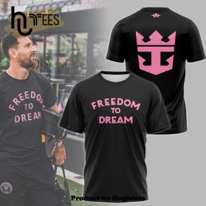 2024 Messi Freedom To Dream Black Shirt