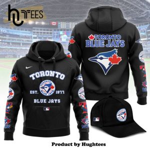 Toronto Blue Jays MLB Black Hoodie, Jogger, Cap